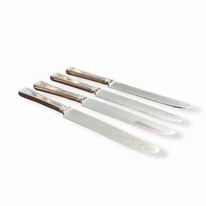 1923 Tudor Plate Baronet/Algonquin Flatware Knives‎ - lot of (4)